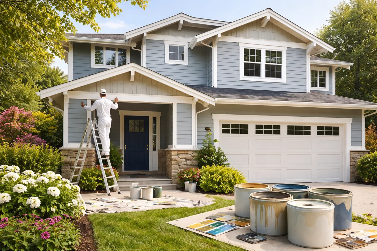 Comment choisir la peinture extérieure pour protéger et embellir ma maison