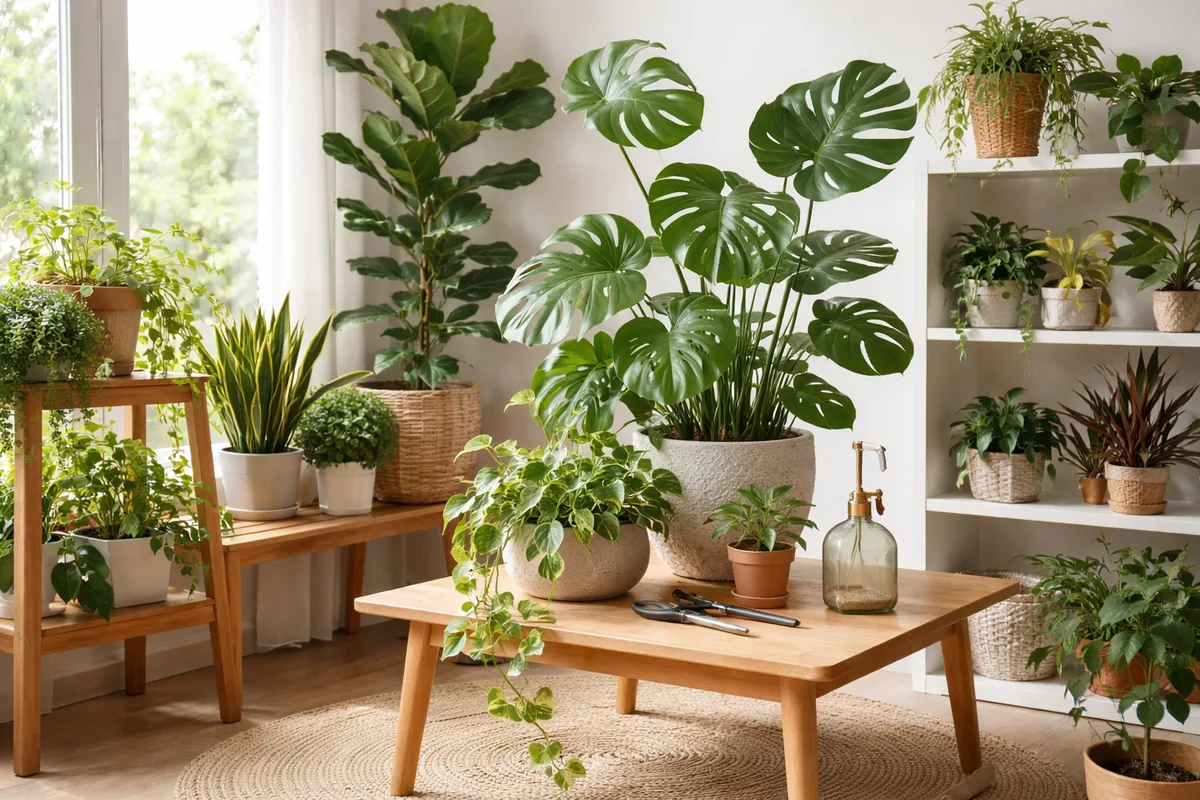 Comment bien choisir les plantes pour un jardin d'intérieur